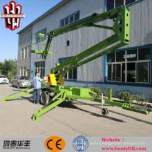 towable boom lift for sale trailer mounted boom lift truck used for cherry picker